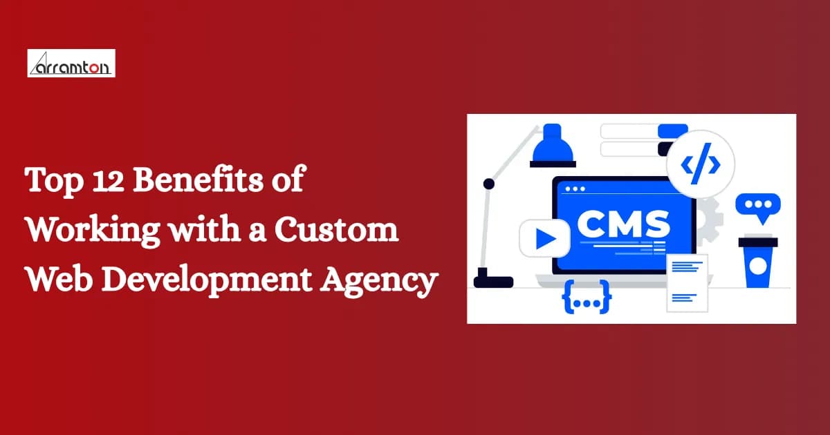 Top 12 Benefits of Working with a Custom Web Development Agency